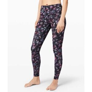 Lululemon Wunder Under Legging Full-On Luxtreme Activate Floral Multi Size 6
